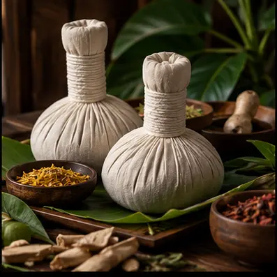 Vietnamese herbal compress