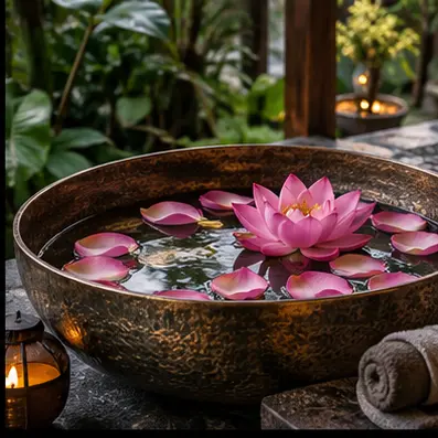 Lotus bath