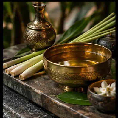 Lemongrass oil ritual