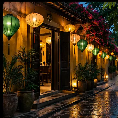 Hoi An lantern doorway